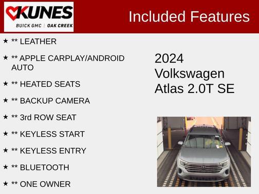 2024 Volkswagen Atlas 2.0T SE w/Technology