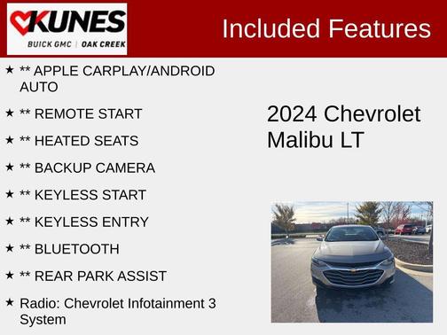 2024 Chevrolet Malibu FWD 1LT