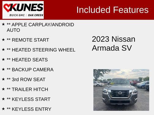 2023 Nissan Armada SV 4WD