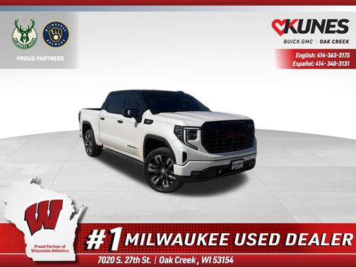 White Frost Tricoat 2024 GMC Sierra 1500 Denali