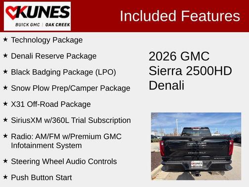 2026 GMC Sierra 2500 Denali