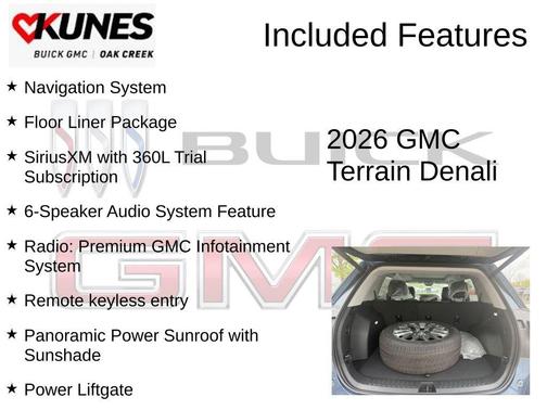 Downpour Metallic 2026 GMC Terrain Denali