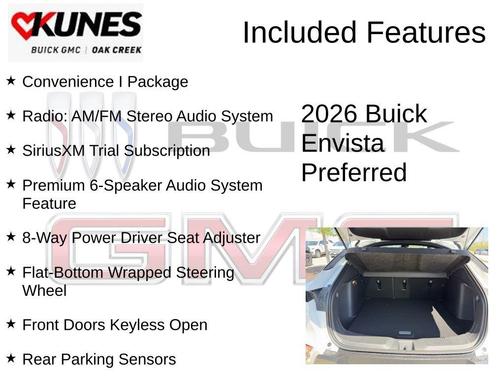 Summit White 2026 Buick Envista Preferred FWD