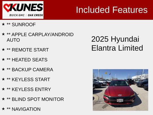 2025 Hyundai ELANTRA Limited