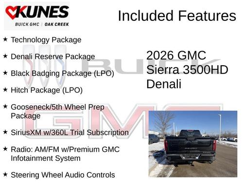2026 GMC Sierra 3500 Denali