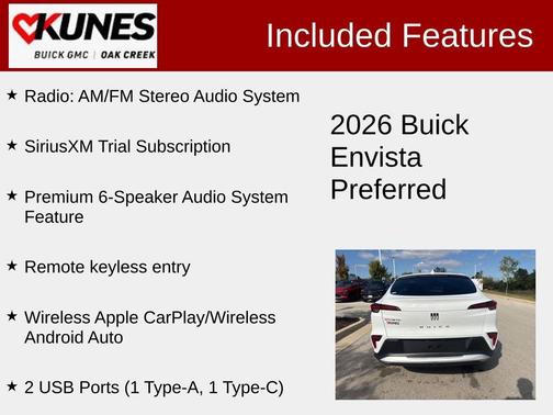 2026 Buick Envista Preferred FWD