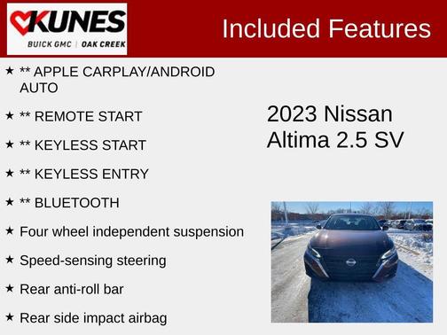 2023 Nissan Altima 2.5 SV