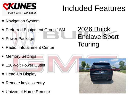 2026 Buick Enclave Sport Touring