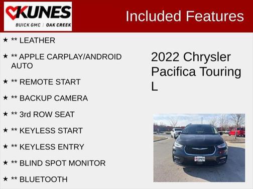 2022 Chrysler Pacifica Touring L