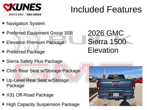 2026 GMC Sierra 1500 Elevation