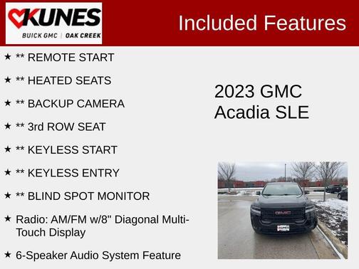 2023 GMC Acadia FWD SLE