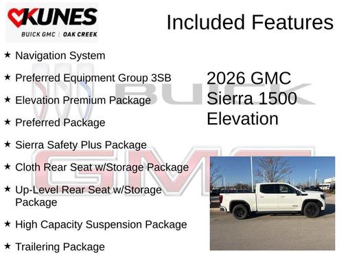2026 GMC Sierra 1500 Elevation