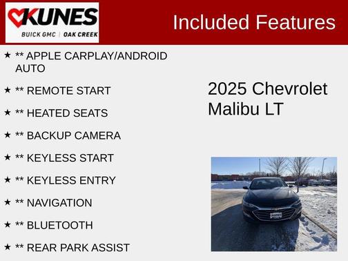 2025 Chevrolet Malibu FWD 1LT