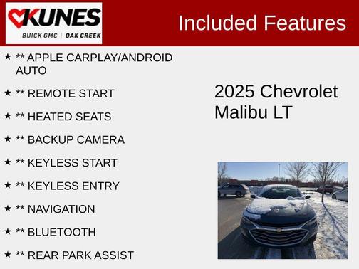 2025 Chevrolet Malibu FWD 1LT
