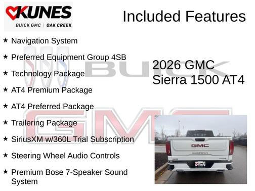 2026 GMC Sierra 1500 AT4
