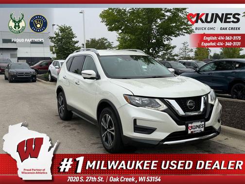 Pearl White Tricoat 2020 Nissan Rogue SV