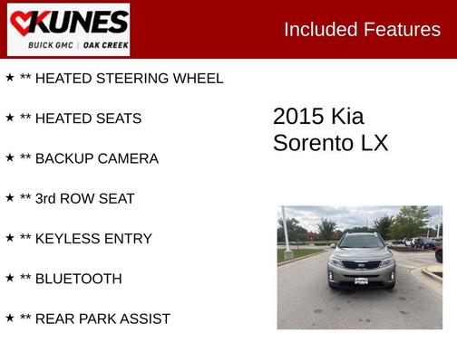 2015 Kia Sorento LX