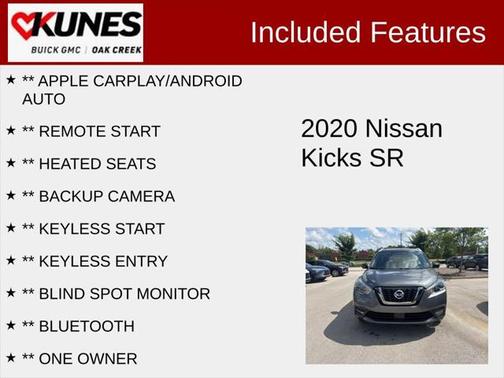 2020 Nissan Kicks SR