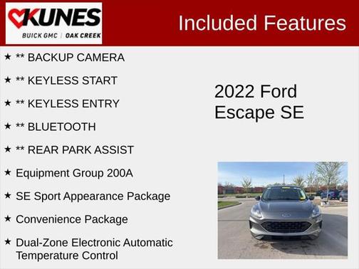 2022 Ford Escape SE