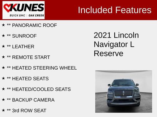 Asher Gray 2021 Lincoln Navigator Reserve