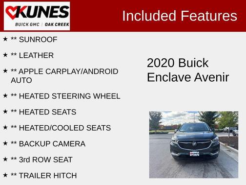 2020 Buick Enclave AWD Avenir