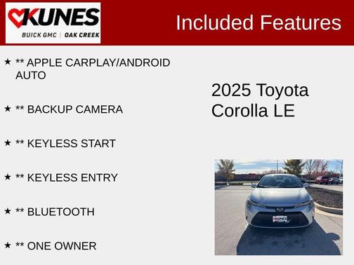 2025 Toyota Corolla LE