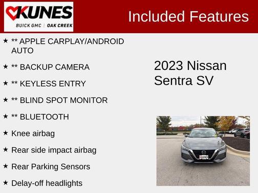 2023 Nissan Sentra SV