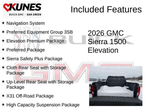 2026 GMC Sierra 1500 Elevation