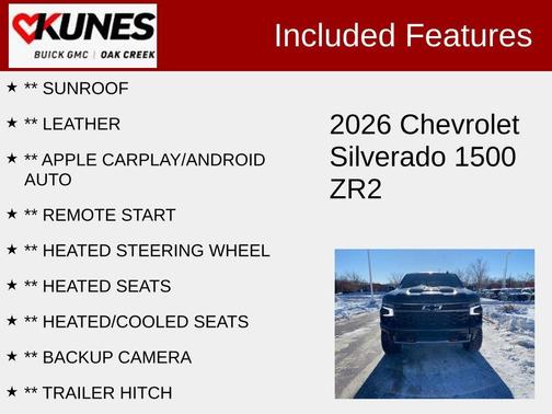 2026 Chevrolet Silverado 1500 ZR2