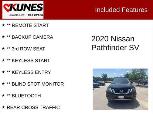 2020 Nissan Pathfinder SV 4WD