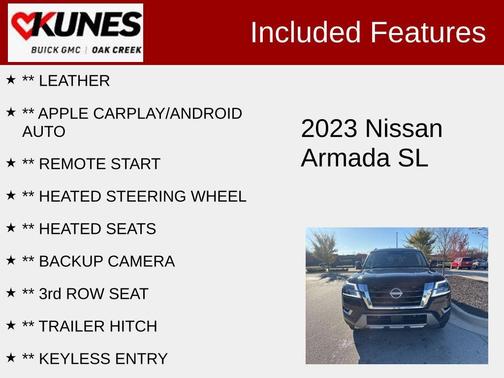 2023 Nissan Armada SL 4WD