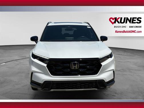 Platinum White Pearl 2024 Honda CR-V Hybrid Sport AWD