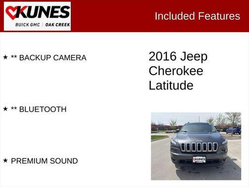 2016 Jeep Cherokee Latitude