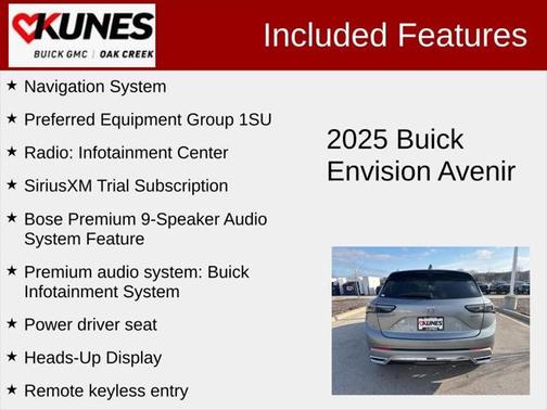 2025 Buick Envision Avenir AWD