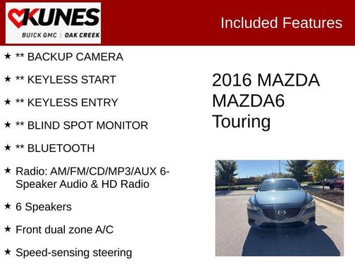 2016 Mazda Mazda6 i Touring