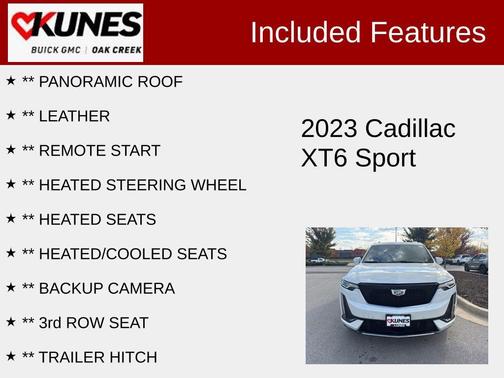 2023 Cadillac XT6 Sport AWD