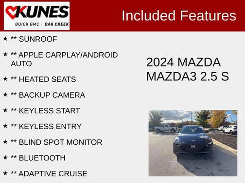 2024 Mazda Mazda3 FWD w/Preferred Package
