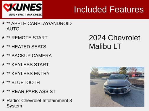 2024 Chevrolet Malibu FWD 1LT