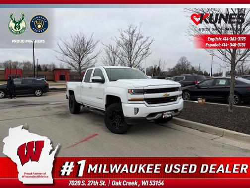 Summit White 2017 Chevrolet Silverado 1500 2LT