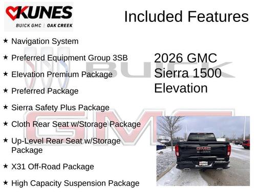 2026 GMC Sierra 1500 Elevation