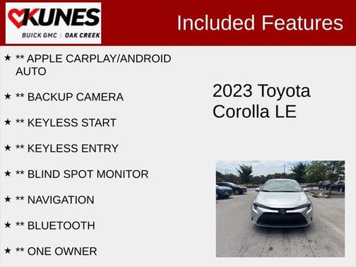 2023 Toyota Corolla LE