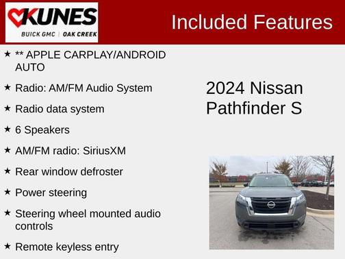 2024 Nissan Pathfinder S FWD