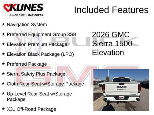 2026 GMC Sierra 1500 Elevation