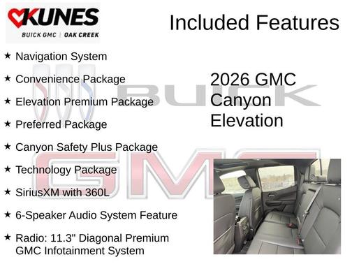 2026 GMC Canyon Elevation