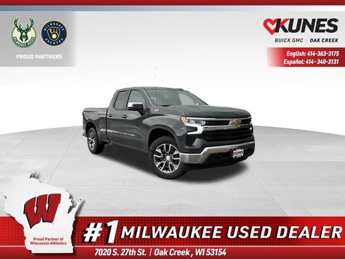 Cypress Gray 2025 Chevrolet Silverado 1500 LT