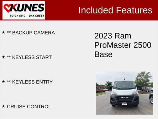 2023 RAM ProMaster 2500 High Roof
