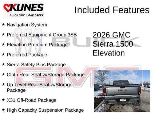 2026 GMC Sierra 1500 Elevation