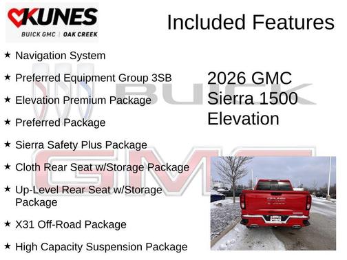 2026 GMC Sierra 1500 Elevation