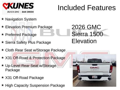 2026 GMC Sierra 1500 Elevation
