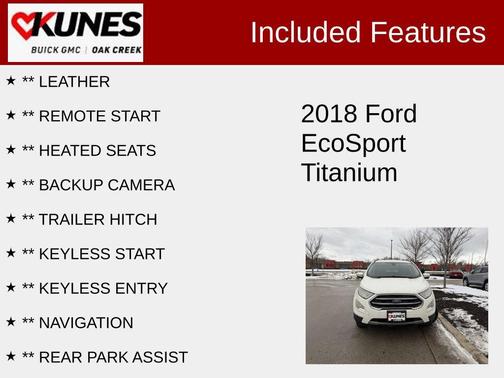 2018 Ford EcoSport Titanium